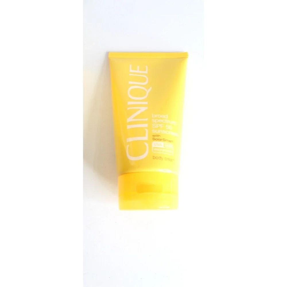 New Clinique Broad Spectrum SPF 50 Sunscreen Body Cream‎ White - 5oz/150ml NIB